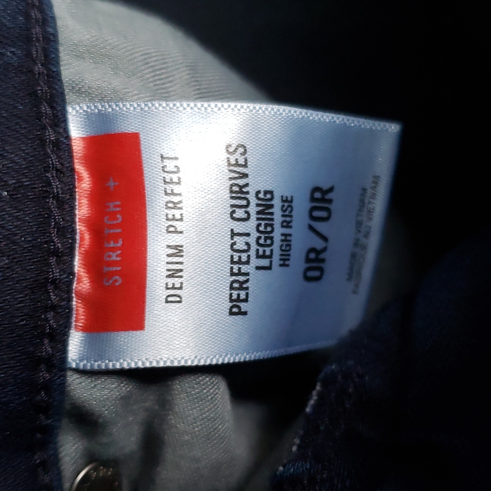 Express Skinny Stretch Legging Jeans Size 0๐ 24" Waist X 30" Inseam Length - Picture 12 of 13
